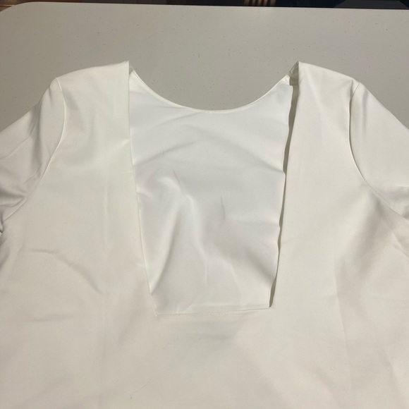 Colour block open square back dress - Picture 3 of 5